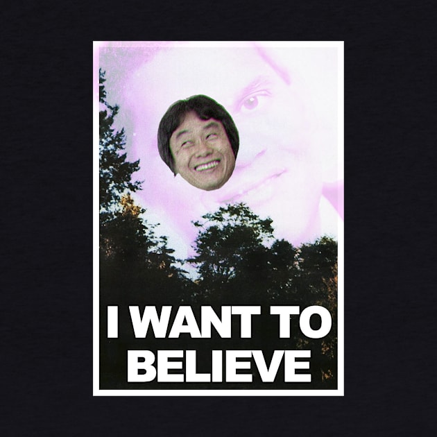 I want to believe Miyamoto by Jijarugen